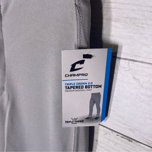 Champro Triple Crown 2.0 Tapered Bottom Baseball Pants Youth Large - Picture 3 of 6